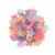 Mixed Colour Lucite Flowers Approx 22mm Approx 95pcs