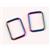 Debbie Shore Rectangle Rings Rainbow 25mm (Pack of 2)