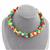 Clay Pastel Heshis & Shapes Beads  with 24 Compartment Box Approx 19x13cm-Bright Colours