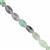 140cts Multi-colour Fluorite Ovals Approx 8x12mm, 38cm Strand