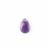 10cts Amethyst High Polish Drop Approx 18x12mm with 1.25mm Drill Hole