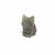 80cts Black Labradorite Fancy Carved Sitting Cat Approx 20x30mm, 1pc