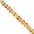 28cts Citrine Graduated Smooth Rondelle Approx 3.5x2 to 7x2.5mm, 10cm Strand