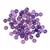 Purple Mini Round Buttons 6mm (Pack of 5g)