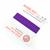 Silk Thread, Size 02 (.45 mm, .018 in) - Amethyst, with needle, 2 m (6.5 ft)