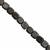 135cts Magnetic Hematite Plain Square Approx 5 to 8mm, 33cm Strand 