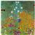 Artists Collection Gustav Klimt Flower Garden Panel 0.46 x 0.46m