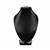 Small Black Jewellery Bust Approx 14x11x22cm