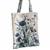 Blue Floral Tote Bag With Instructions Fabric Panel 140x94cm