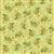 Henry Glass Tarrytown Stripey Bouquet on Linden Green Fabric 0.5m