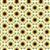 Lewis & Irene Sunflowers Collection Symmetrical Sunflowers Cream Fabric 0.5m