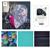 Studio 7t7 Indigo Jason Yenter Luna Backpack Kit: Instructions & Fabric (2m)