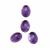 6.95cts Zambian Amethyst 9x7mm Oval Pack of 4 (N)