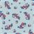 Liberty Carnaby Collection Portobello Paisley Red and Blue Fabric 0.5m