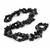 250cts Black Agate Small Nuggets Approx 3x5 - 6x10mm, 84cm Strand
