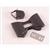 Debbie Shore Bow Twist Lock Gunmetal