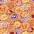 Kaffe Fassett Collective Poppy Garden Orange Fabric 0.5m
