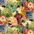 Impressionist Floral Multi Extra Wide Backing Fabric 0.5m (274cm)