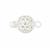 925 Sterling Silver Hollow Checkerboard Ball Clasp, Approx 15x8mm 