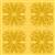 Sanntangle Diamond Yellow Silhouette Fabric 0.5m