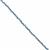 10cts Natural Aquamarine Rounds, Approx 2mm, 38cm strand