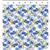 Decoupage Collection Forget Me Not Field Fabric 0.5m