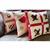 Mabel & Deb Robin, Fairy & Santa Gnome Christmas Cushion Duo Kit: Instructions, Fabric Panel & Fabric (1m)
