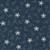 Moda Starlight Gatherings Shooting Stars Nautical Blue Fabric 0.5m