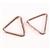 Debbie Shore Triangle Rings Antique Silver 25mm (Pack of 4)