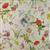 Classic Floral Linen Look Fabric 0.5m