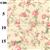 Floral on Ivory Cotton Poplin Fabric 0.5m