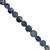 25cts Natural Blue Sapphire Faceted Coin Approx 4 to 7mm, 10cm Strand