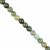 100cts  Mutli Colour Oil Green Jade Plain Rounds Approx. 6mm, 38cm Strand