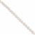 230cts White Quartz Stars, Approx 15-16mm, 38cm Strand
