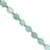 100cts Amazonite Faceted Satellite Cut Approx 7.5 x6.5 to 8x6.5mm, 38cm Strand with Spacer