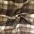 Dark Brown Checked Flannel Coating Fabric 0.5m