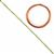 Lovely Peridot - Peridot Gemstone Strands & 3m Copper Coloured Half Round Wire 0.6mm