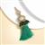 260cts Bulls Eye Malachite Plain Rounds Mala Project With Downloadable Instructions By Suzie Menham