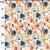 Mulit Floral Digital Linen-Cotton Prints Fabric 0.5m