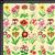 Kaffe Fassett Collective Flower Studios Ecru Fabric 0.5m