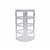 Clear Acrylic 360 Rotating Jewellery Stand, Approx 16x29cm