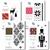 Stencil Up Christmas Collection Bundle - 4 A4 Adhesive Stencils 