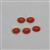 6cts Red Onyx Approx 8x6mm Oval Pack of 5