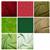 Green and Red Tonal Long Quarter Fabric Pack - 8 Pieces (25cm x 112cm)