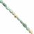 170cts Amazonite Smooth Ovals & Pearl Nuggets, Approx 5x4 - 12x9mm, Endless Necklace Approx 26"