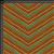 Kaffe Fassett 85 & Fabulous Collection Chevron Stripe Ochre Fabric 0.5m