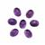 8.8cts Zambian Amethyst 8x6mm Oval Pack of 7 (N)