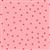 Lewis & Irene Little Matryoshka Pink Mini Flowers Fabric 0.5m