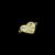 Gold Plated 925 Sterling Silver Heart Connector Approx 12mm