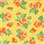 Moda Love Lily Rosey Floral Modern Floral Rose Flower Lemonade Fabric 0.5m